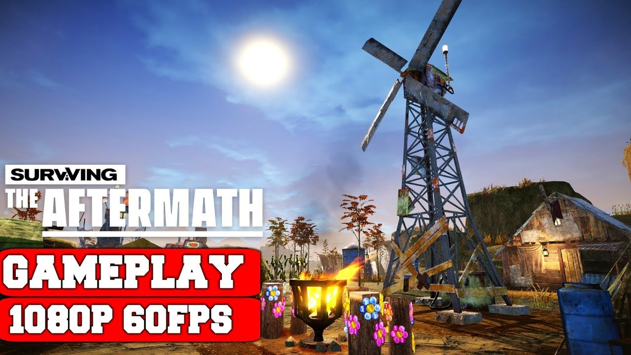 Surviving the Aftermath Gameplay (PC)