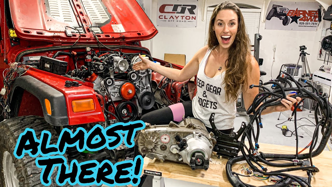 The LS Swap Never Ends... Jeep Wrangler Drivetrain Modifications