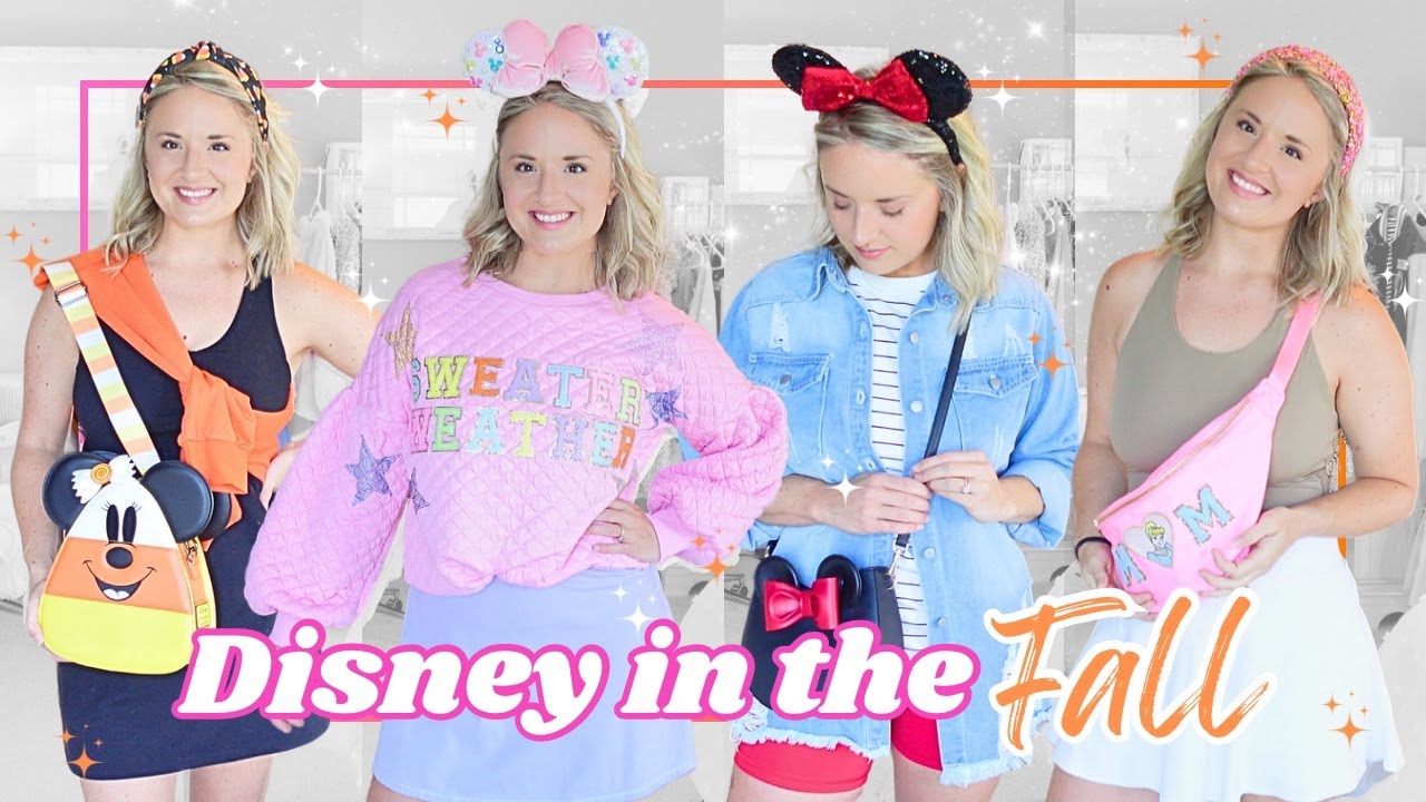 Милые и удобные идеи осенних нарядов в стиле Disney World!