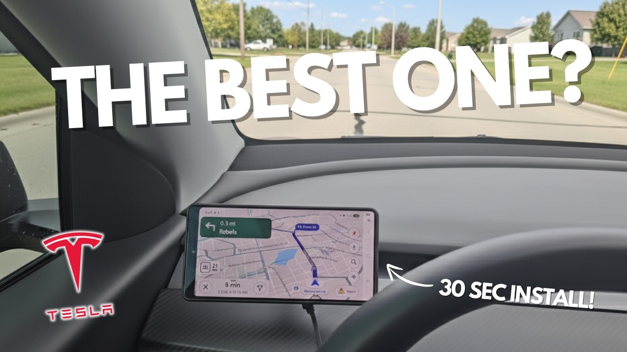 Best Tesla Model 3 & Y Phone Mount (2026) | Fits New Juniper!
