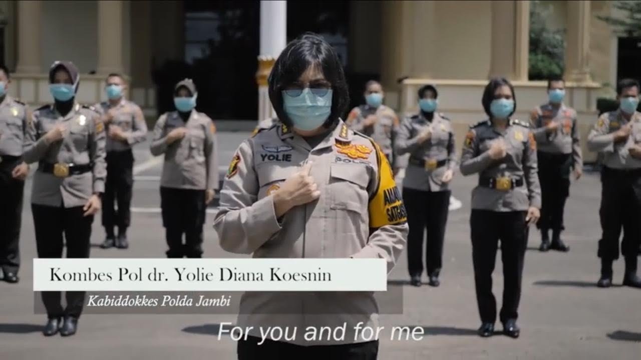 Heal The World Cover by Biddokkes Polda Jambi Untuk Indonesia