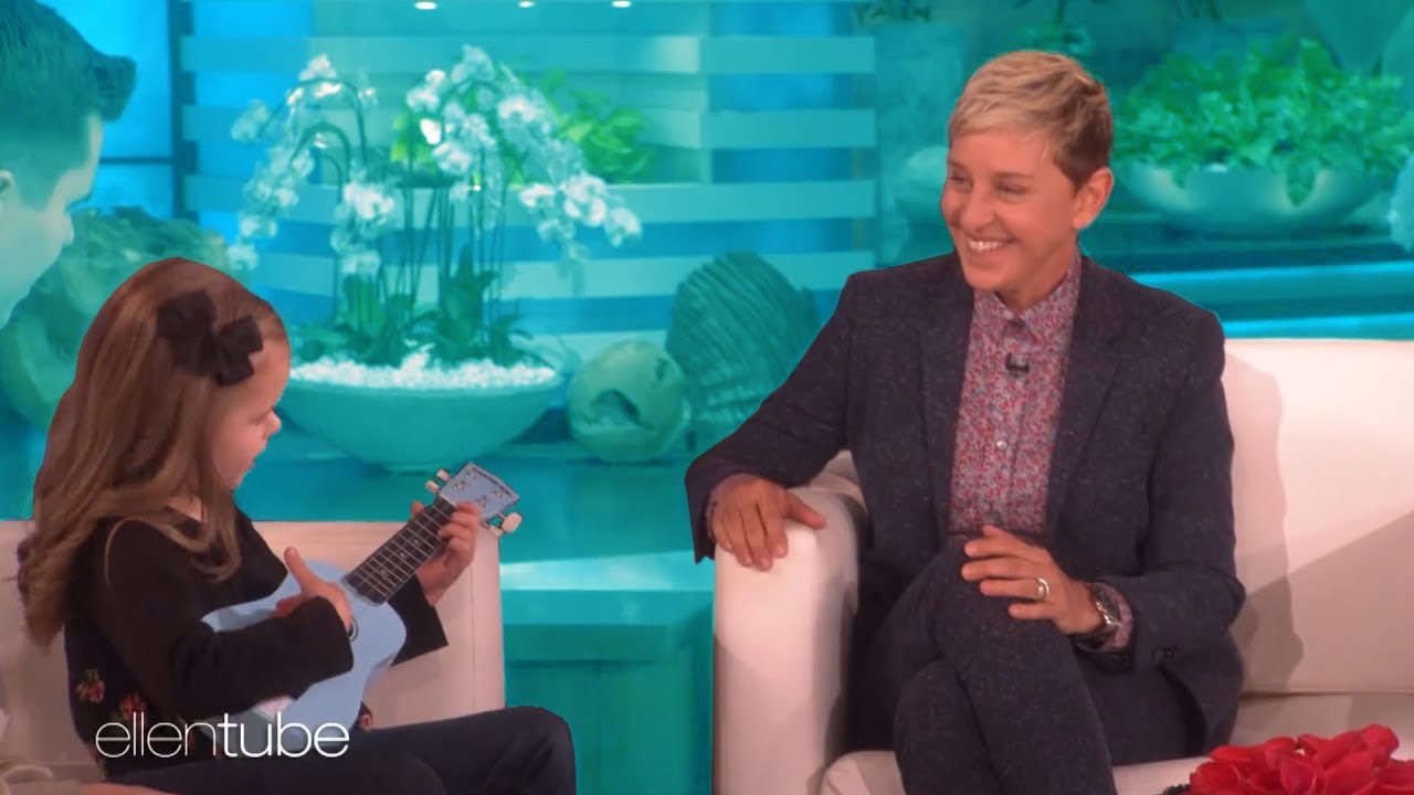SINGING FOR ELLEN!!