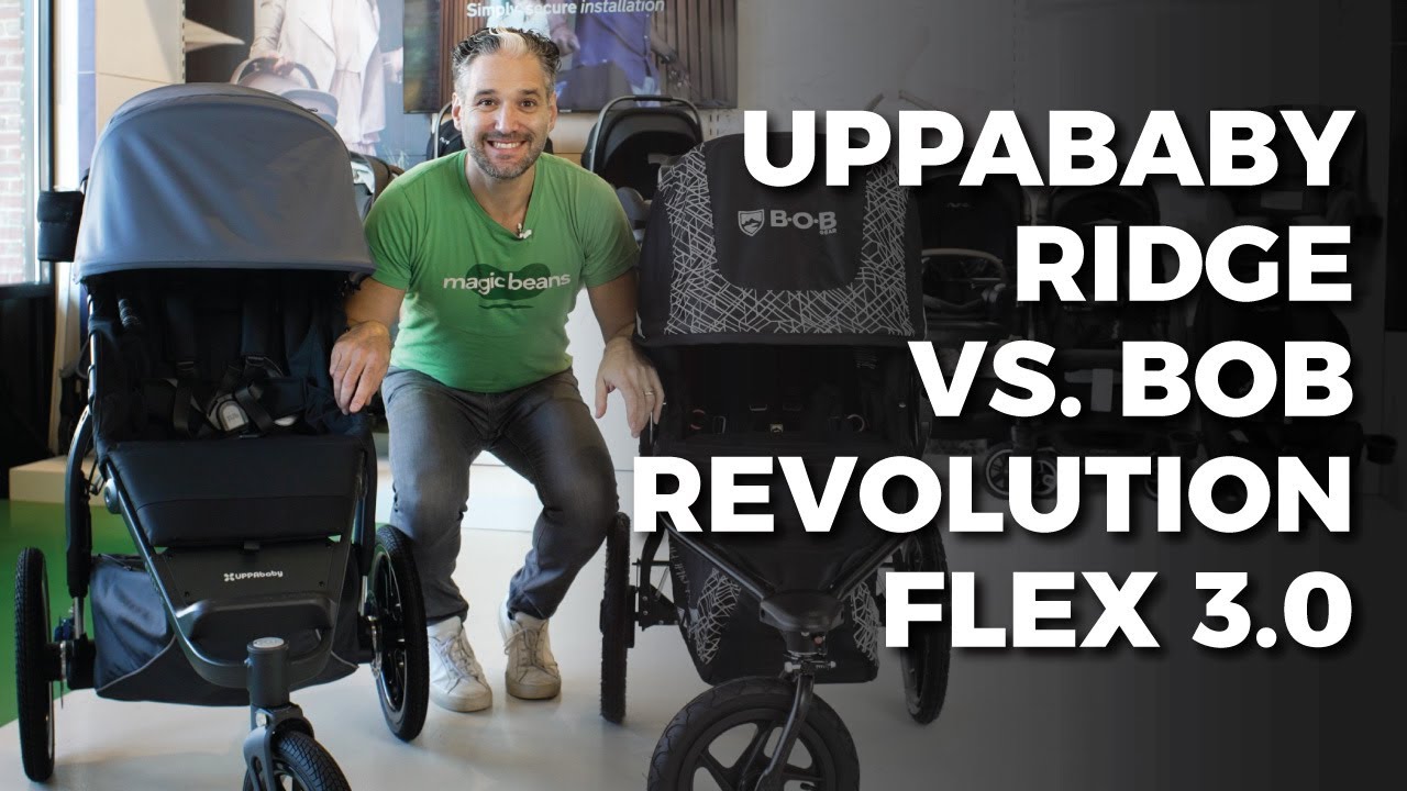 BOB Gear Revolution Flex 3.0 vs. UPPAbaby RIDGE | All-Terrain Strollers | Magic Beans Reviews