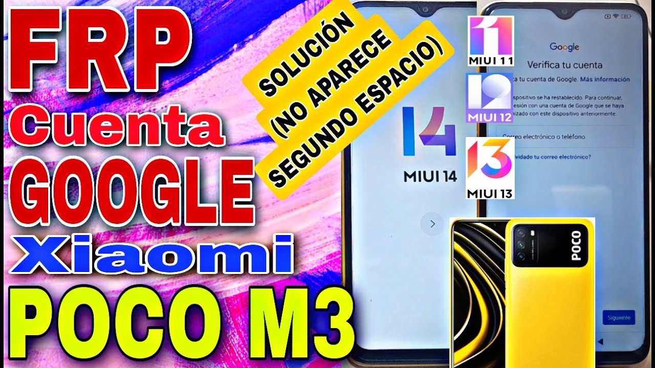 Frp Manual Poco M3, Quitar Cuenta De Google Xiaomi Poco M3