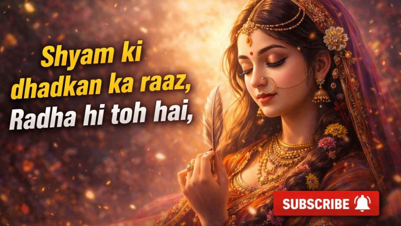 Shyam Ki Dhadkan Ka Raaz Radha Hi Toh Hai | Radha Krishna Bhajan | New Devotional Song 2026