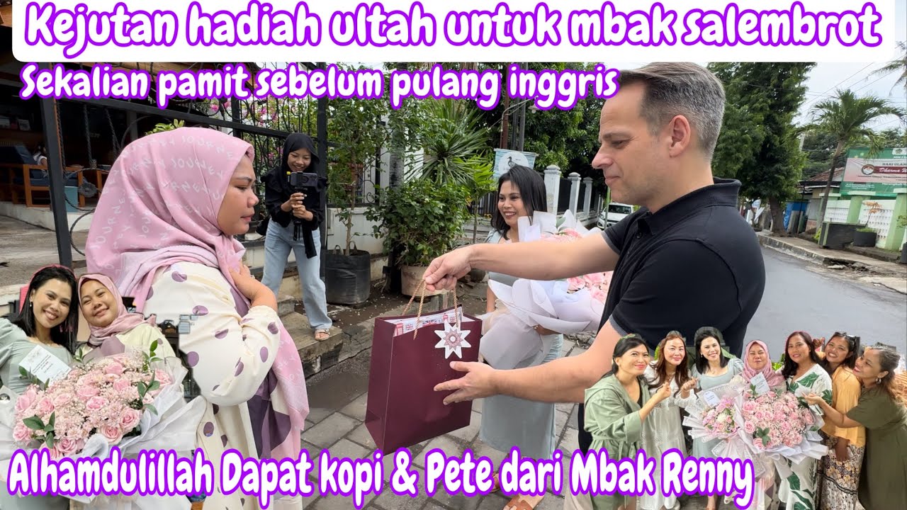 KEJUTAN HADIAH ULTAH UNTUK MBAK @salembrot vlog || SEKALIAN PAMIT SEBELUM PULANG INGGRIS