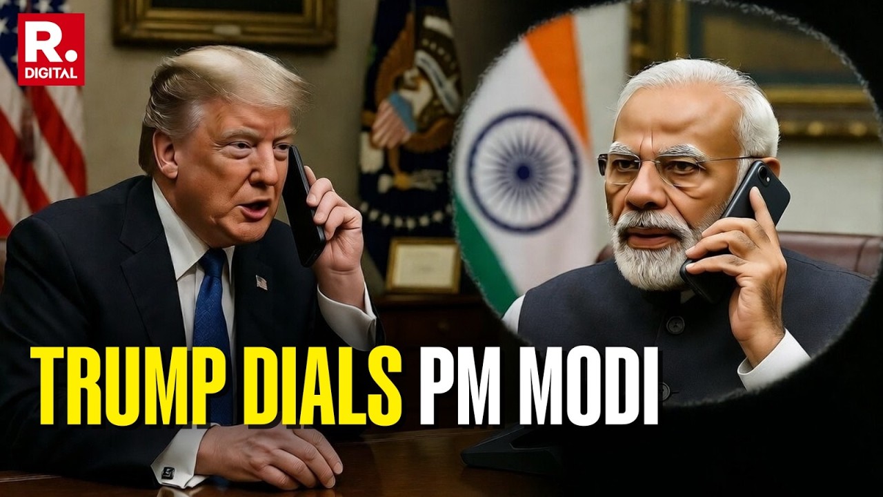 West Asia War: PM Modi, US President Hold Phone Call