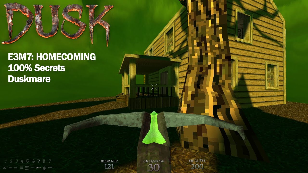 Dusk - E3M7: Homecoming (Duskmare, 100% Secrets)