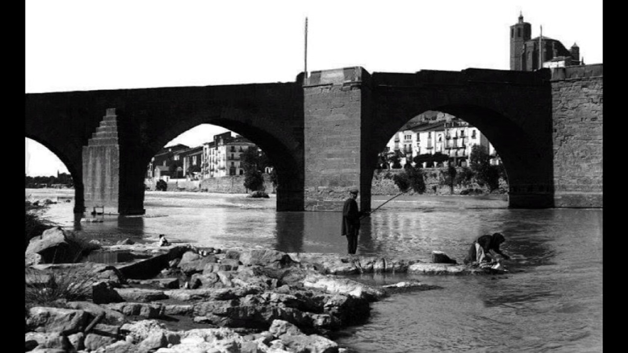 BALAGUER VÍdeo imatges PONT de SANT MIQUEL   PONT de la VICTÒRIA