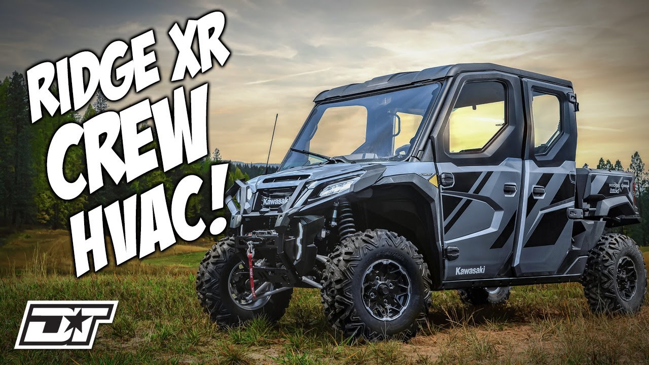 2025 Kawasaki RIDGE XR Crew Limited HVAC Detailed UTV Overview