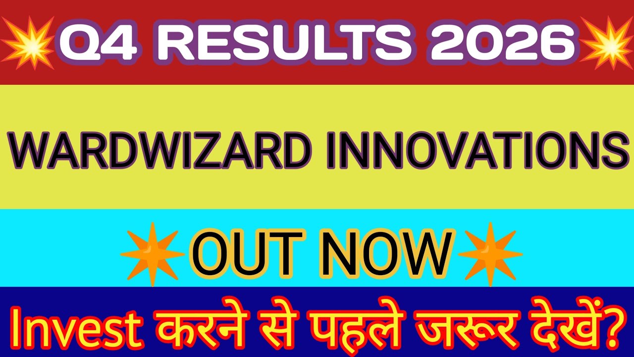 Wardwizard Q4 Results 2026 🔴Wardwizard Innovations Innovations Results 🔴Wardwizard Innovations Share