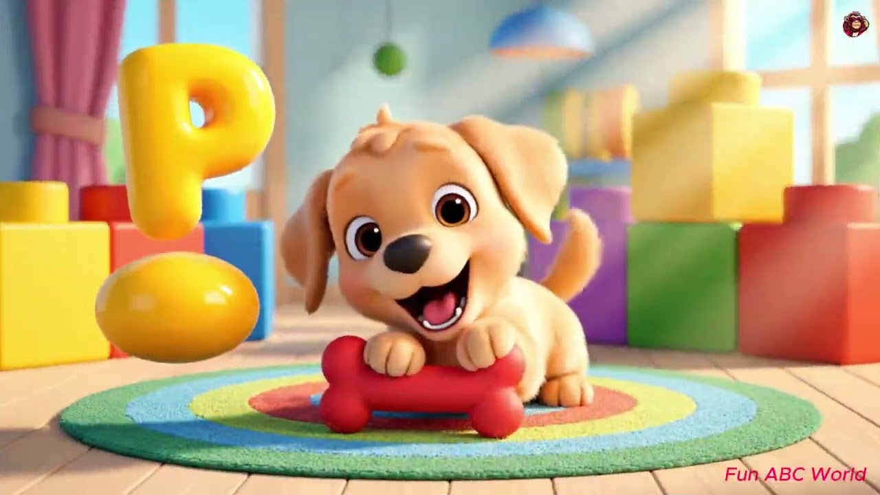 ABC Animals Song for Kids 🐶🦜 Learn Alphabet A–Z with Pets