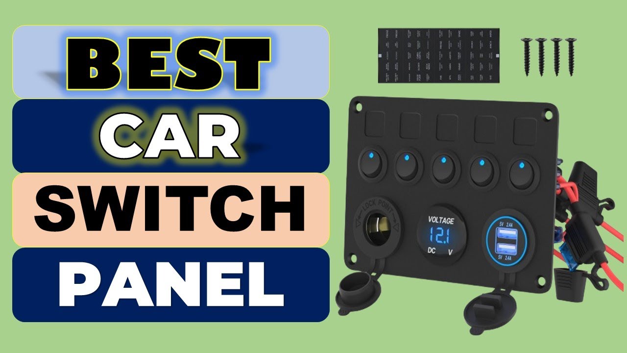 Top 5 Best Car Switch Panel in 2026 | From Aliexpress