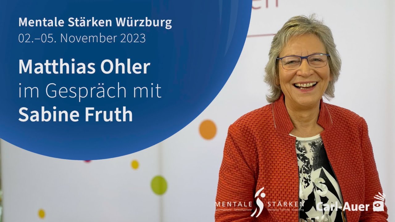 Der Blick nach innen, oder: Wie tickt der Mensch? – Sabine Fruth im Carl-Auer Studio