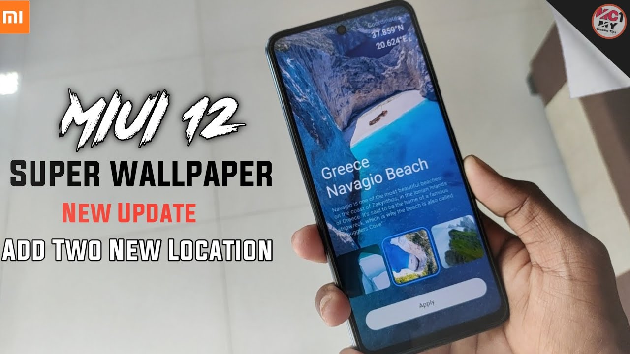 MIUI 12 New Super Wallpaper Add New Day & Night Location | Install Any Phone | MCT