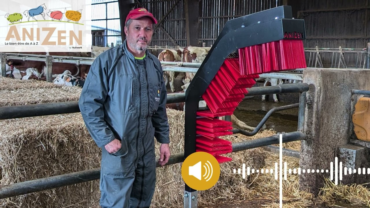Avis d'un éleveur sur la brosse animale ANIZEN !