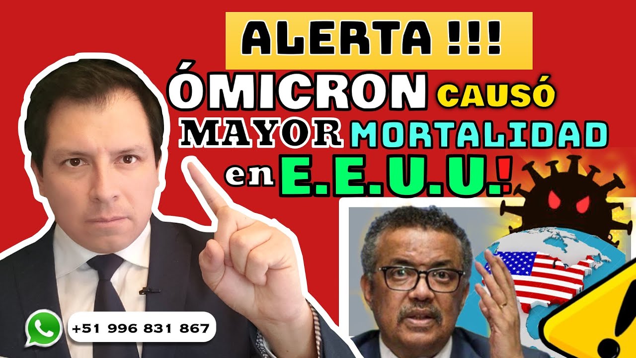 ALERTA ⚠️ - EEUU CONFIRMA QUE &Oacute;MICRON CAUS&Oacute; MAYOR MORTALIDAD QUE VARIANTE DELTA !!!