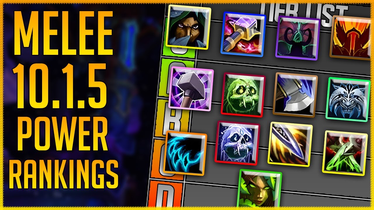 WHAT TO PLAY in 10.1.5: DOES The Melee DPS Tierlist Change With 10.1.5's Tuning?