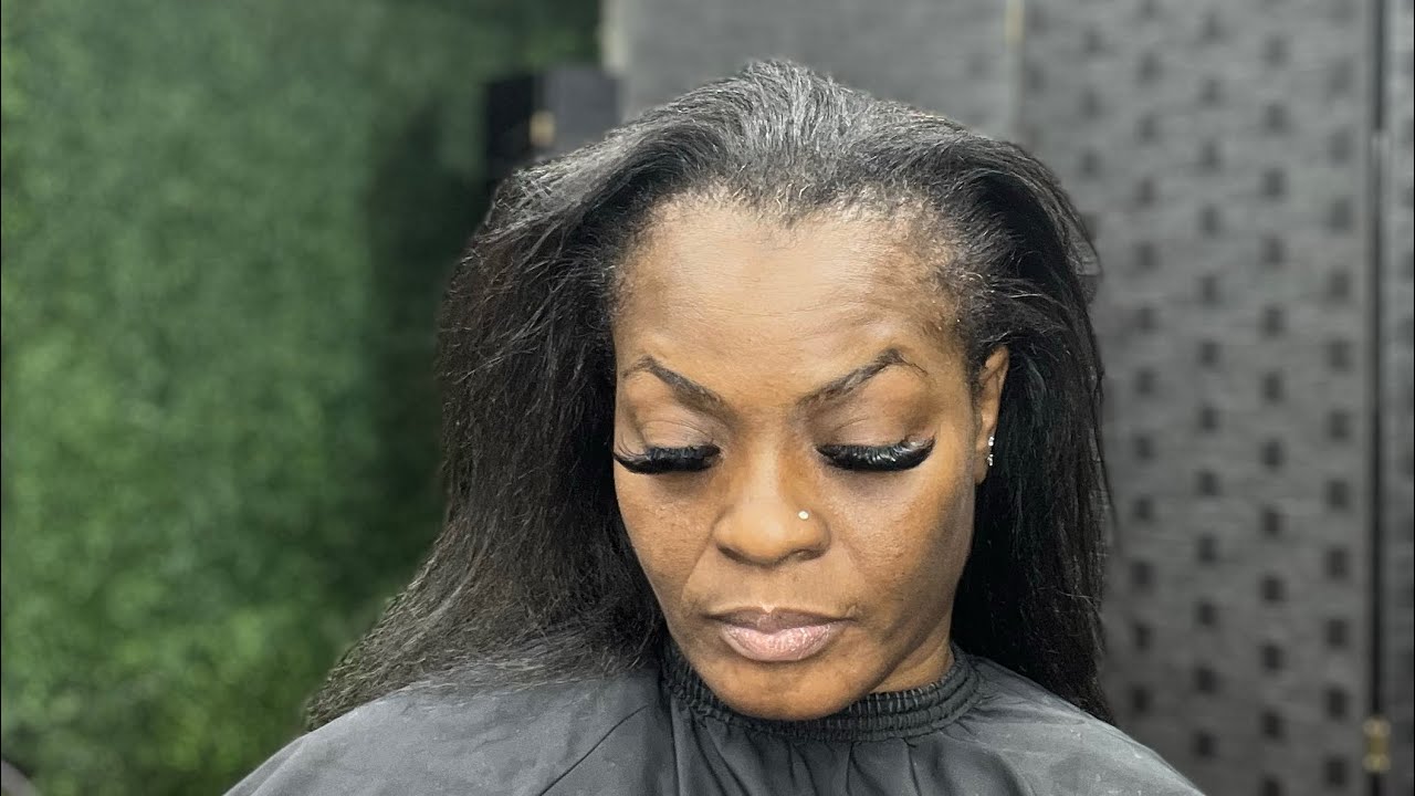 She wanted finger waves WITHOUT a haircut ✂️