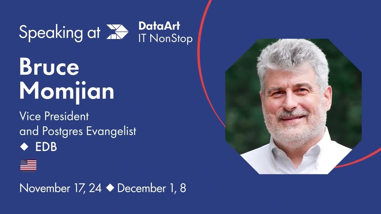 Горизонты данных с PostgreSQL &mdash; Брюс Момджиан