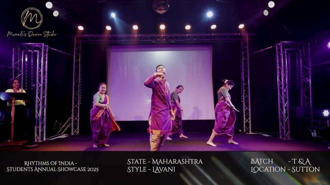 Rhythms of India | Students Annual Showcase 2025 | Maharashtra - Lavani 