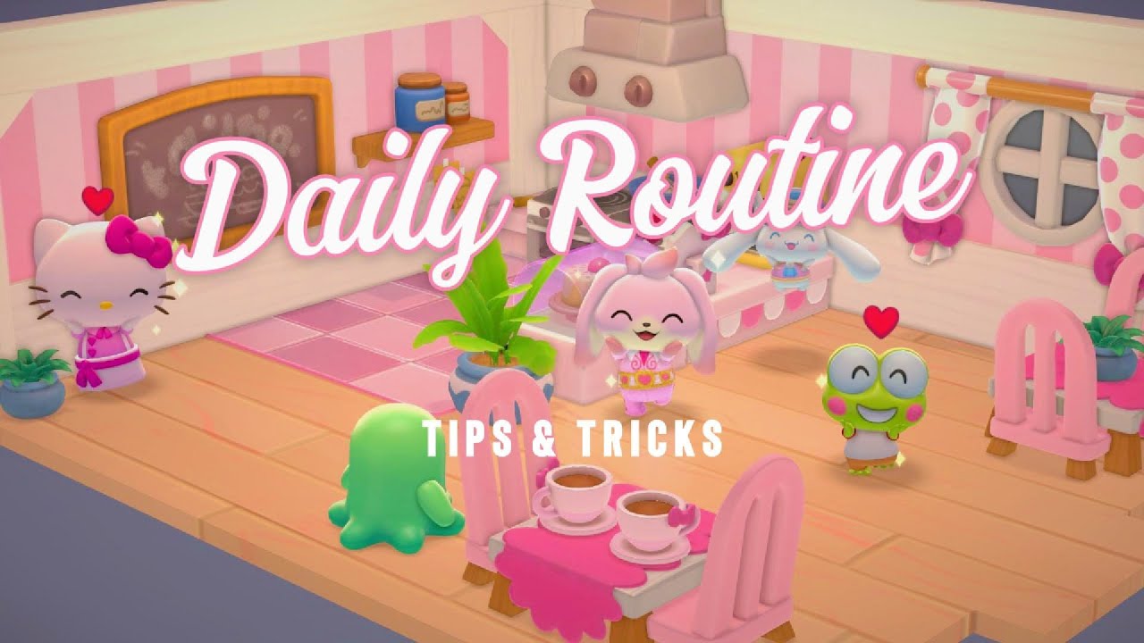 My Hello Kitty Island Adventure Daily Routine plus tips & tricks