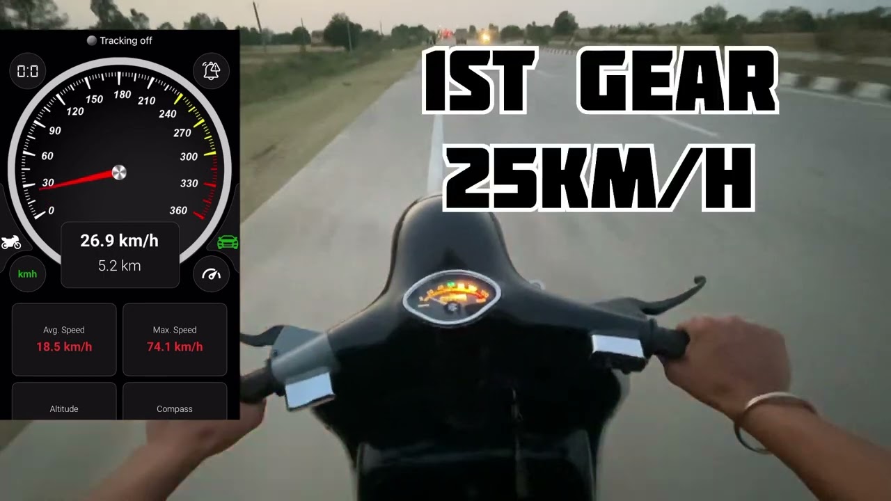 Testing top speed bajaj chetak 90+💨💨 #automobile