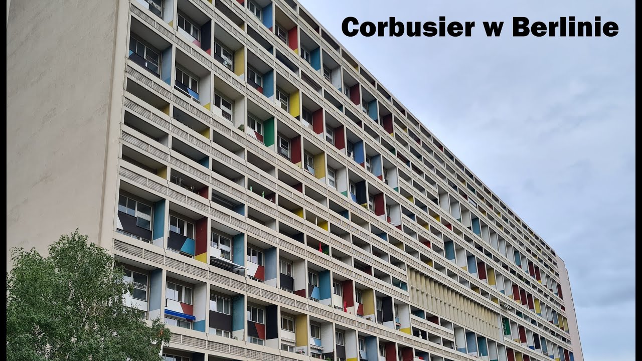 Jednostka Mieszkalna Le Corbusiera w Berlinie - zwiedzanie. Co zwiedzić w Berlinie? Corbusierhaus.