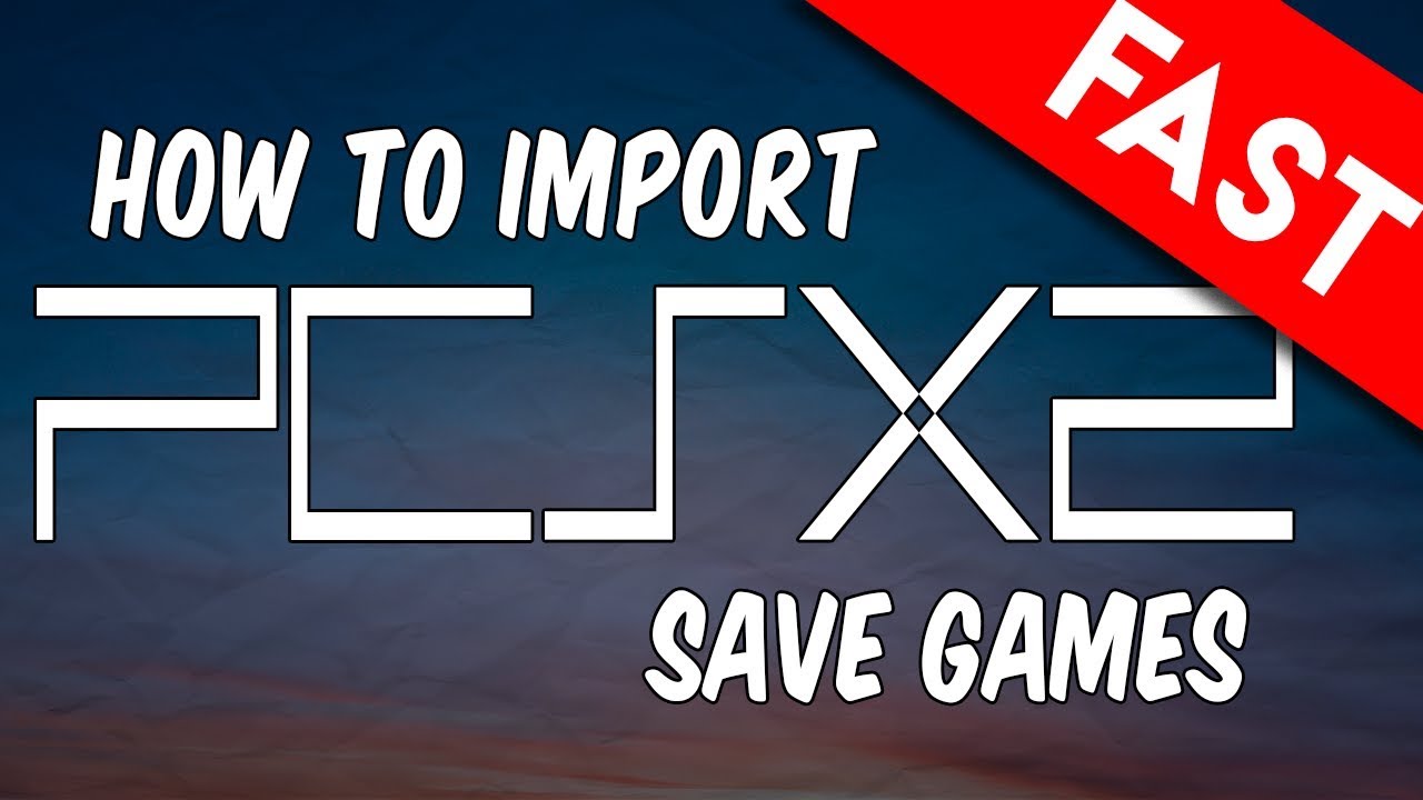 Эмулятор PCSX2 для ПК: как импортировать сохранения в PCSX2 за 2 минуты (эмулятор PS2)