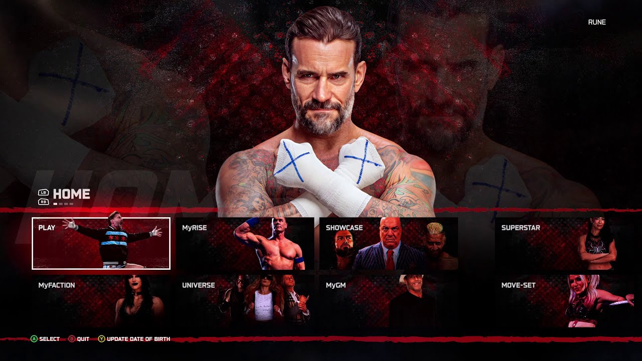WWE 2K25 MENU MOD (WWE '13 INSPIRED MENU) FULL UI OVERHAUL