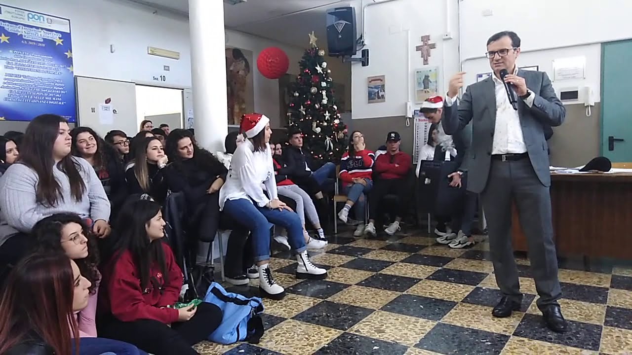Il discorso del Preside Di Pasquali a conclusione della Settimana dello Studente.