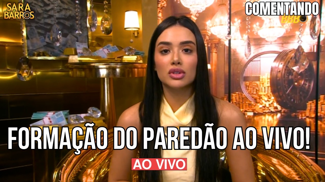 🚨BBB26 AO VIVO COM FORMA&Ccedil;&Atilde;O DE PARED&Atilde;O E PROVA BATE VOLTA ao vivo no BBB26