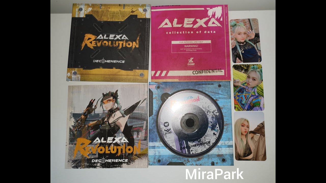 Unboxing ALEXA (알렉사) [DECOHERENCE]  2nd mini album