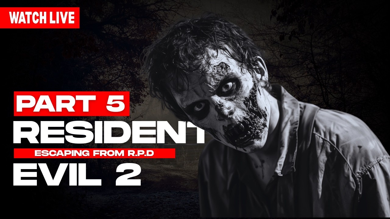 Resident Evil 2 Remake Hindi Gameplay - Live 🔴 | RESIDENT EVIL 2 (Ep. 5)