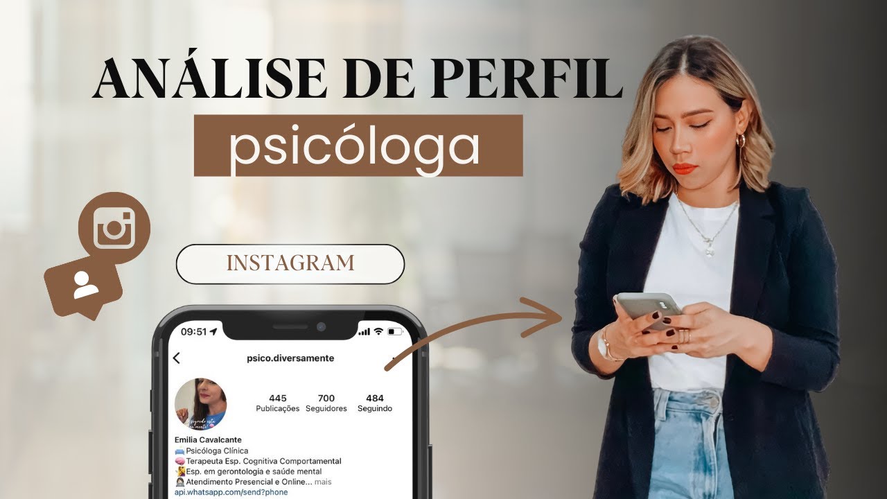 ANALISANDO O PERFIL DE UMA PSICÓLOGA NO INSTAGRAM | Entrega de estratégias e melhorias