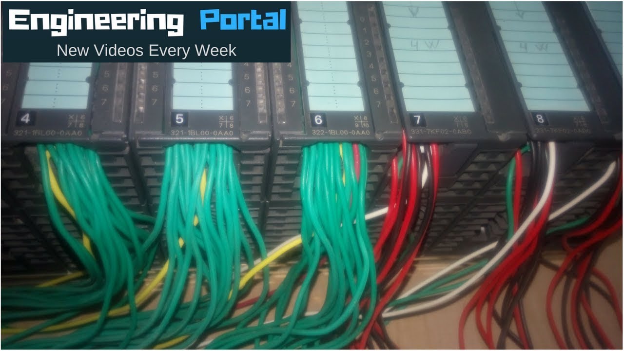 Installing PLC Components and Hardware Connection