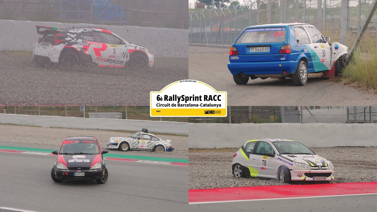 Crashes & Many Mistakes | Rallysprint RACC 2025 [4K] | RMrallyCAT