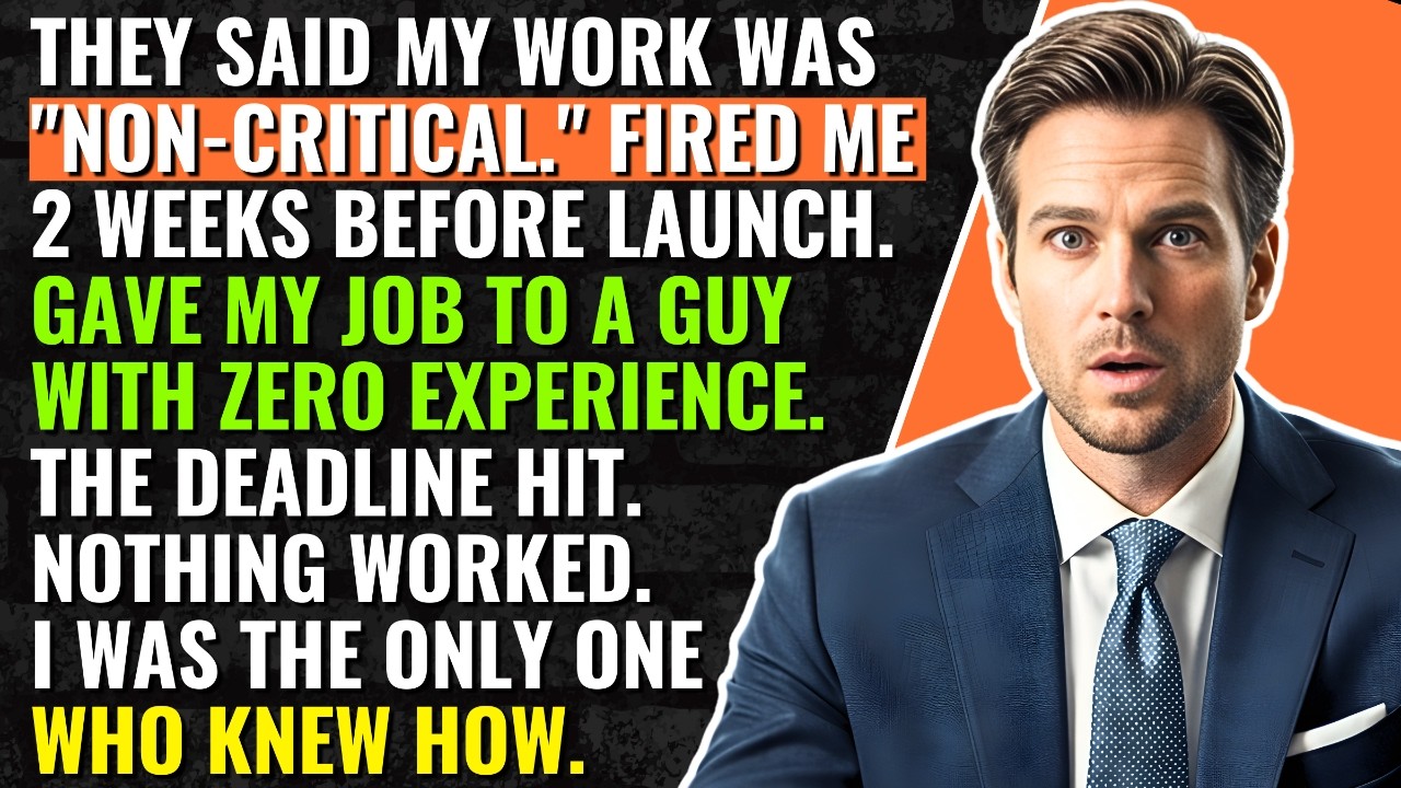 They Said My Role Was “Non-Critical” | The Deadline Proved Otherwise