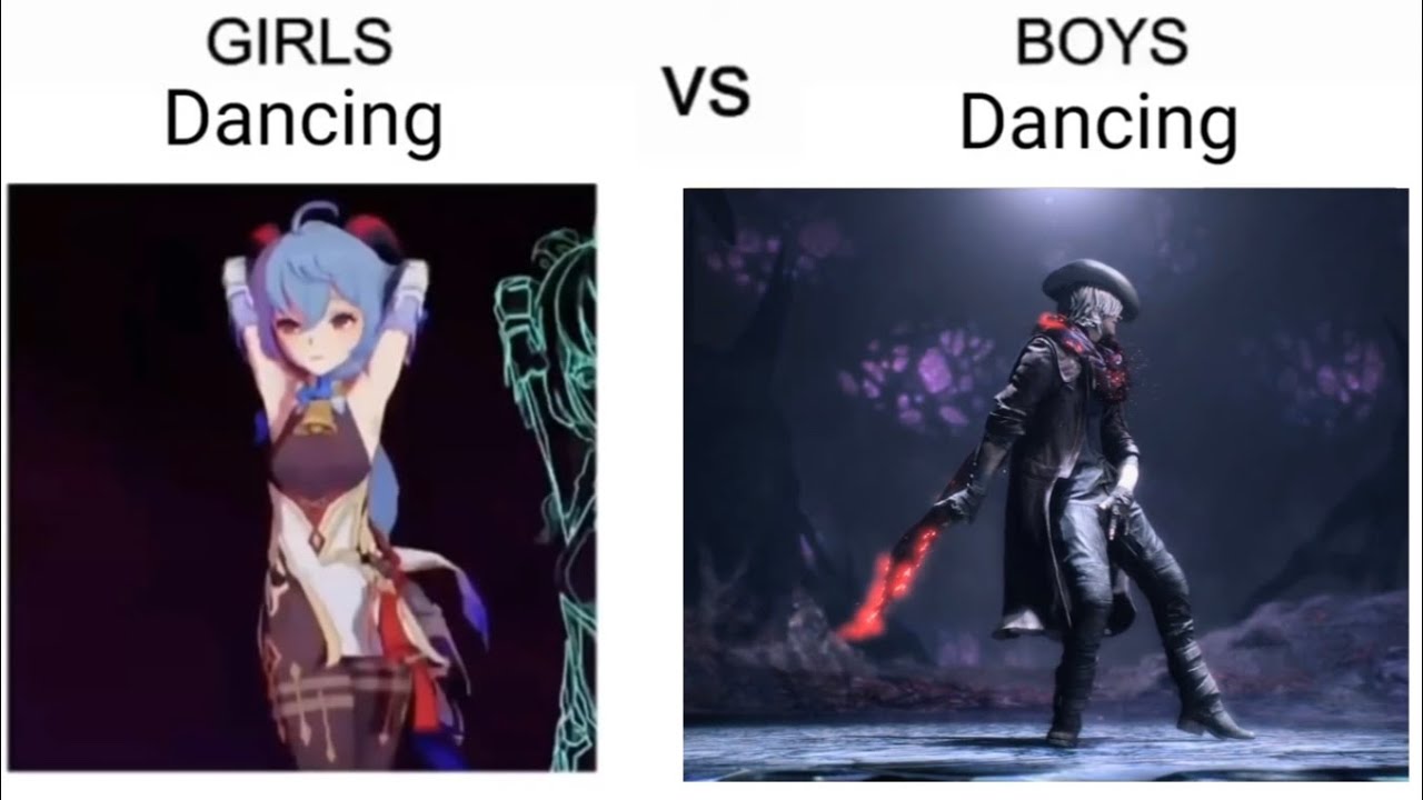 Unfunny boys vs girls memes but I replaced them with dmc