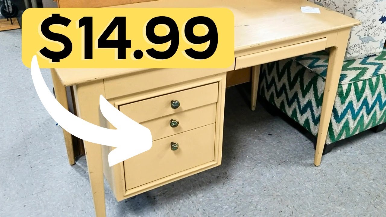 Ep. 82 CHEAP old DESK gets Gorgeous RESTORATION