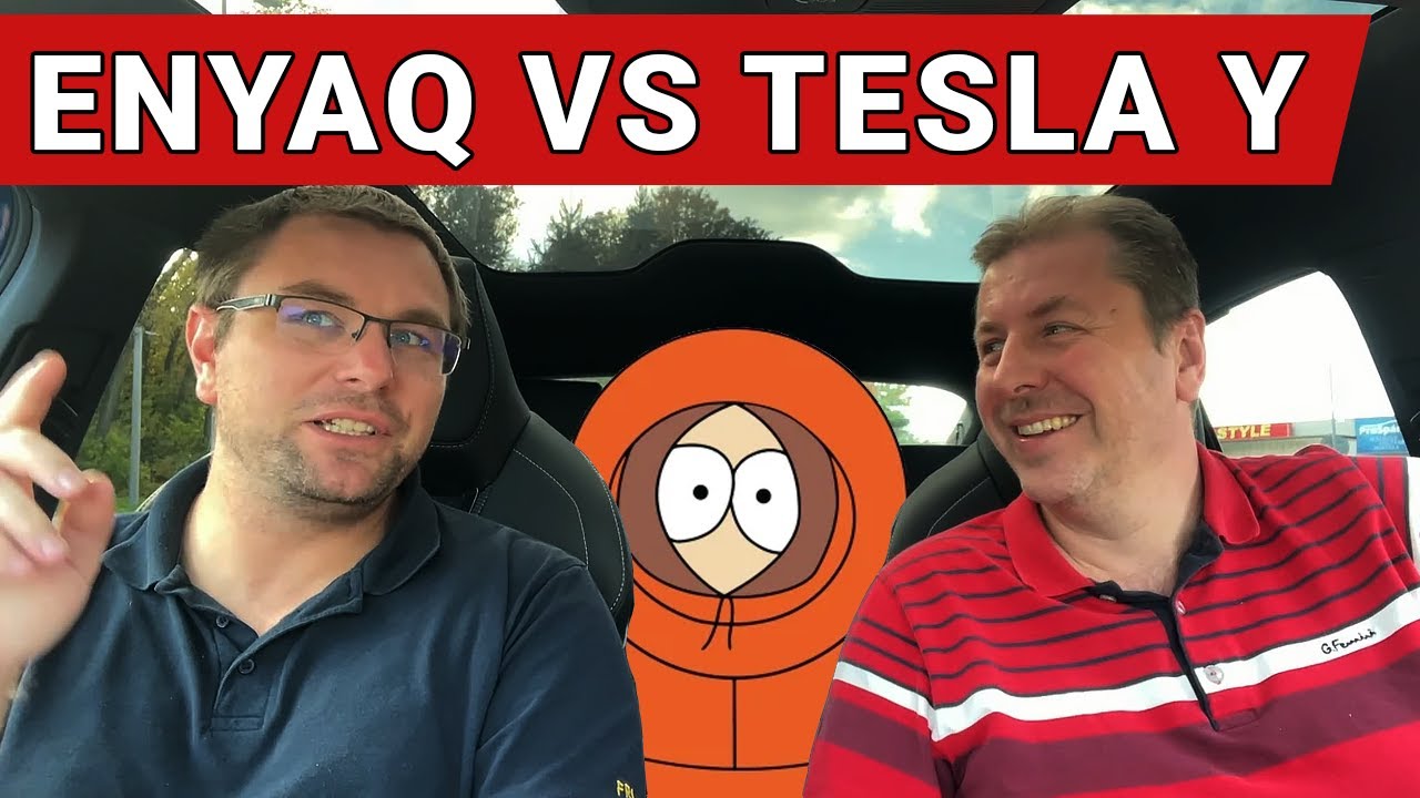Škoda Enyaq Coupe RS iV versus Tesla Model Y