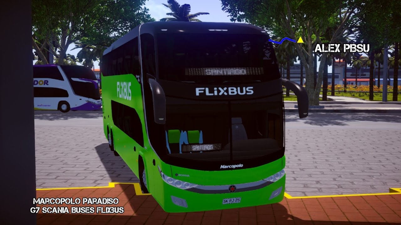 Marcopolo Paradiso G7 Scania Buses Flixbus Para Proton Bus Simulator Urbano Chile 2025