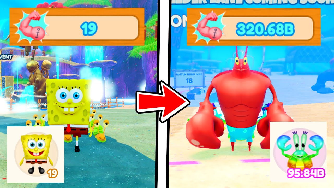 F2P Noob Gets Best Pet & Beats Final Boss In Spongebob Simulator! (Roblox)