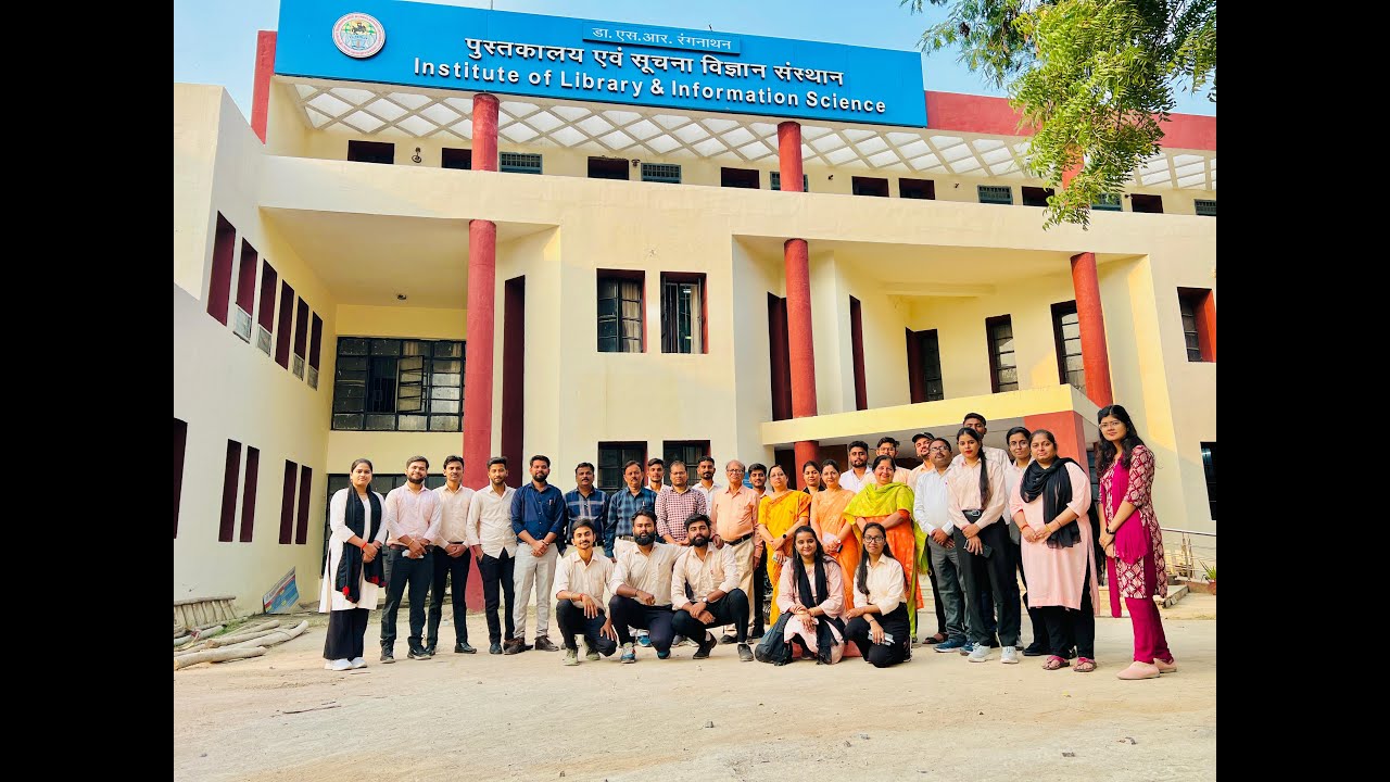 Dr. S. R. Ranganathan Institute of Library and Information Science at Bundelkhand University!