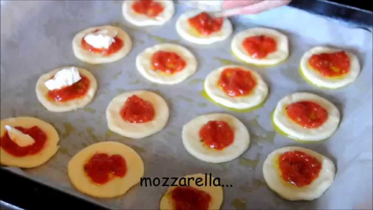 PIZZETTE con PHILADELPHIA... semplici e veloci per un APERITIVO!