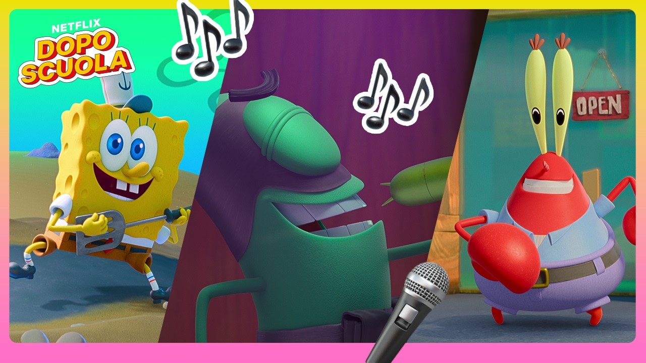 TUTTE LE CANZONI 🎧🎵 Plankton - Il film | Netflix DOPOSCUOLA