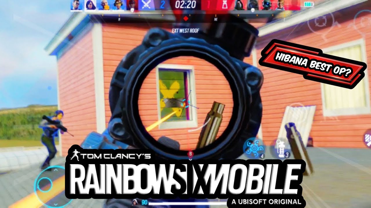 OUTPLAYING OPPONENTS WITH HIBANA IN R6 MOBILE!