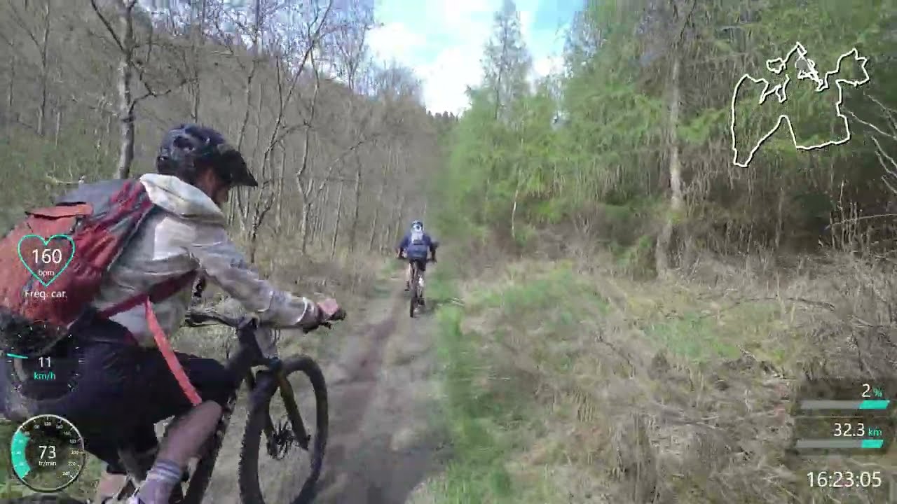 Roc d'Ardenne 2023, Rando Mid Roc - Sortie VTT du 2023 04 30