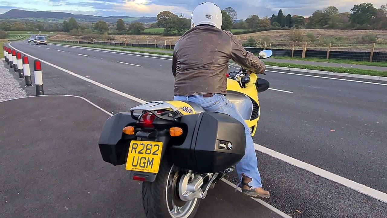 1997 BMW K1200RS TEST RIDE.