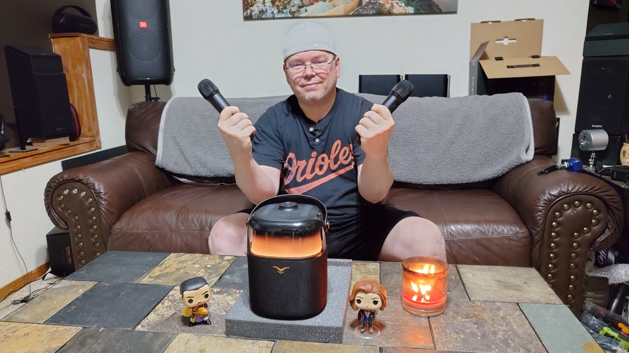 Stage Sound PartyFree Review- Portable Karaoke Party Speaker w/Dual Wireless🎤10% Code in Description